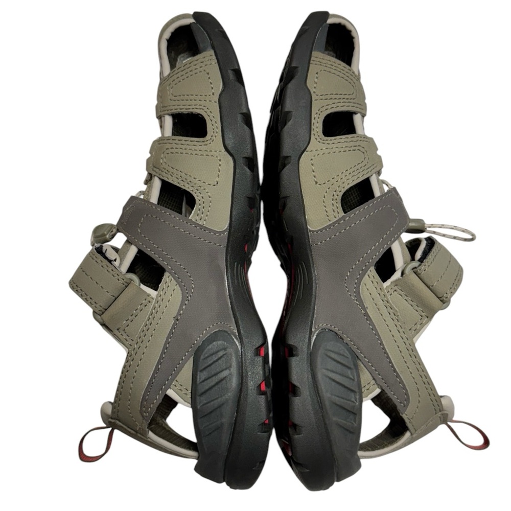 Teva Olive Green and Coral Outdoor Sandals - Picture 9 of 13